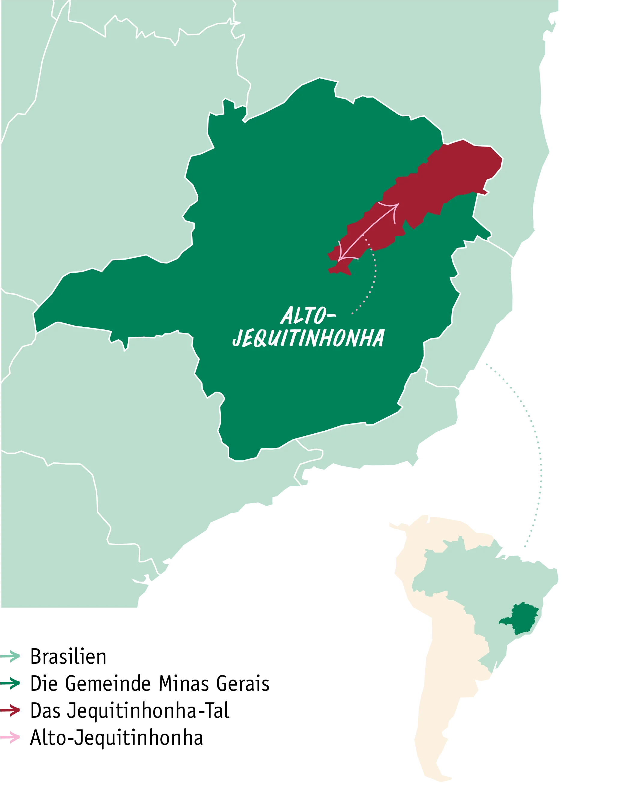 Lageplan jequintinhonha