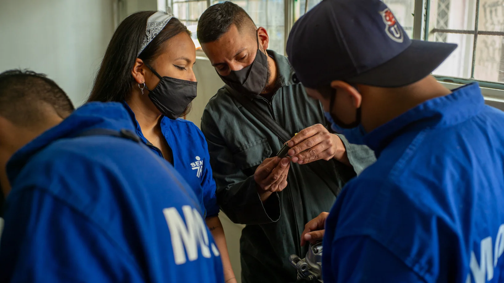 Ausbildung Motorradmechanik in Bogotá